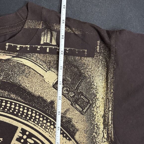 Vintage Obey Shirt Mens M Hi Fidelity DJ Graphic Tee Y2K Rare - Picture 6 of 6